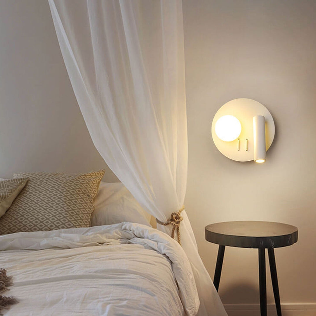 Minimalist Square Acrylic LED Reading Wall Light