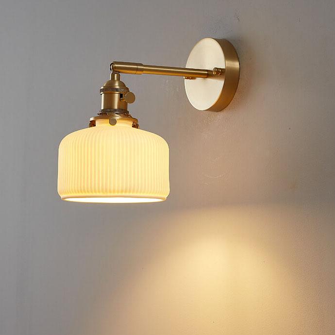 Minimalist Ceramic Wall Sconce