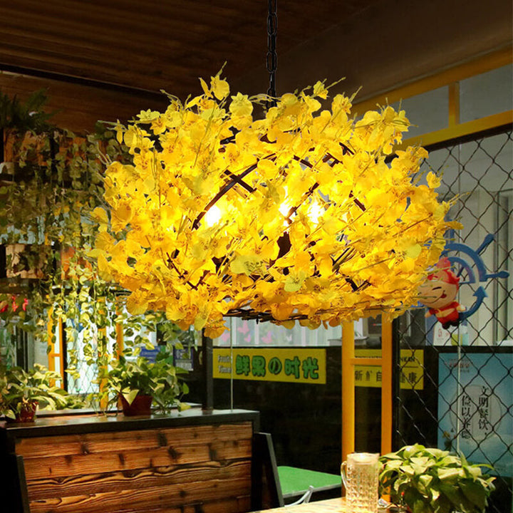 Creative Flower 3-Light Chandelier