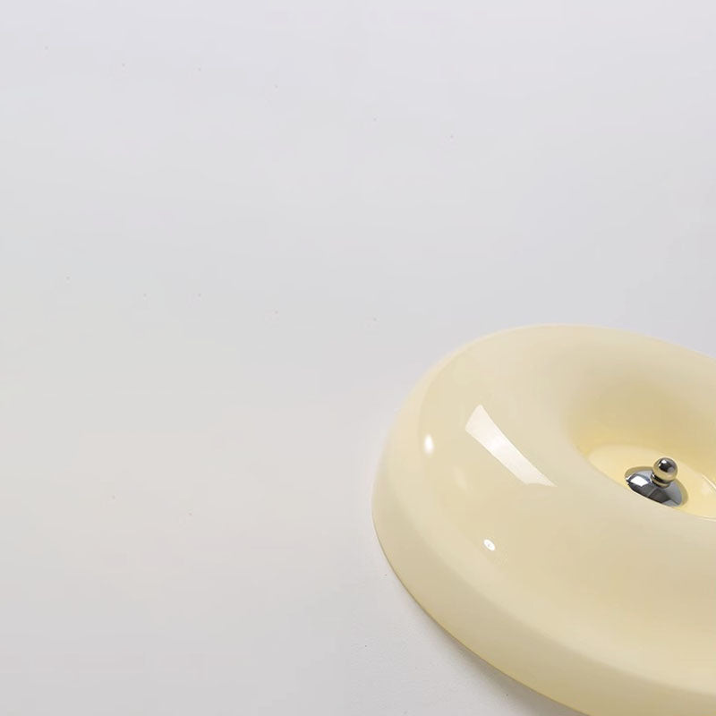Contemporary Glass LED Flush Mount Ceiling Light