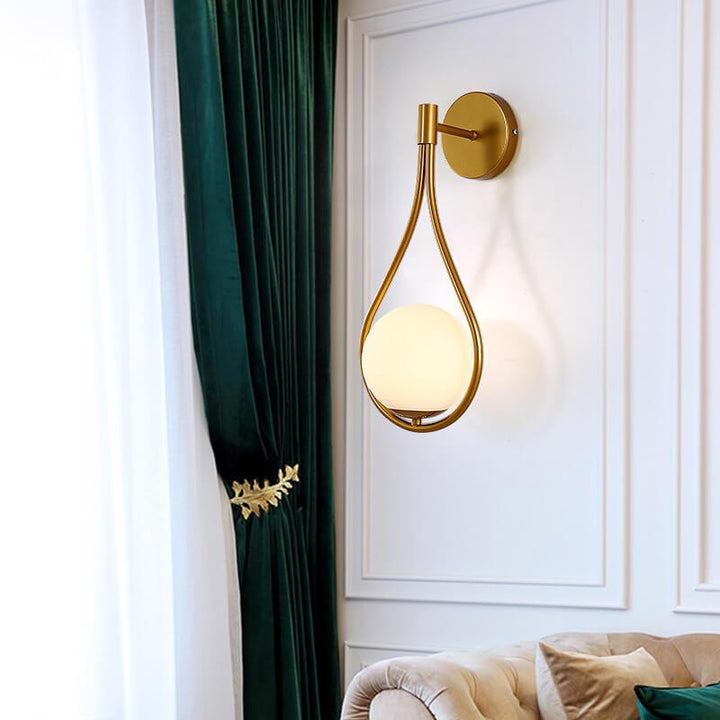 Modern Globe Wall Sconce