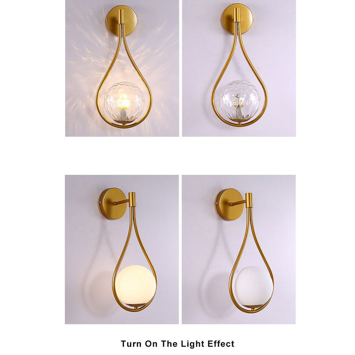 Modern Globe Wall Sconce
