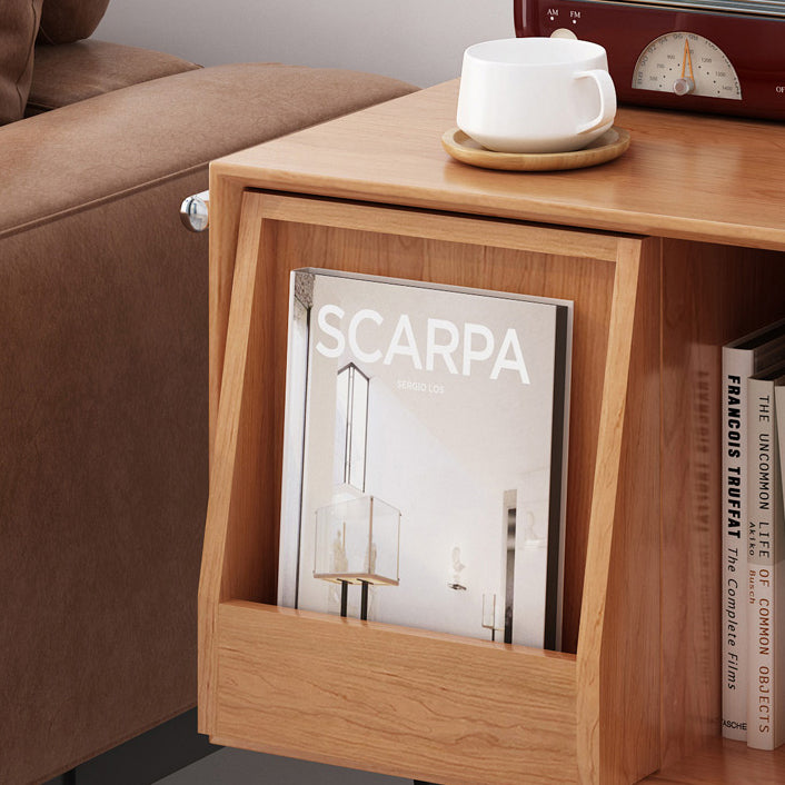 Contemporary Rectangular Stainless Steel End Table