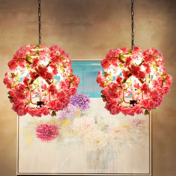 Industrial Iron 3-Light Pendant Light