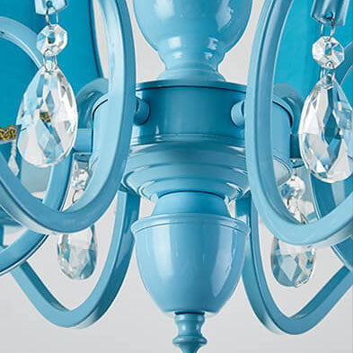 Modern Crystal 8-Light Chandelier