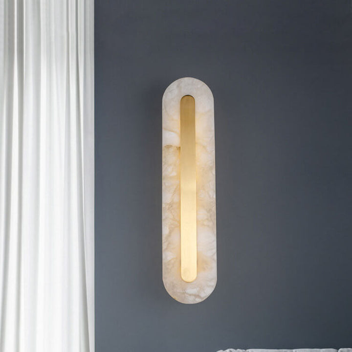 Luxury Square Marble LED Wall Sconce