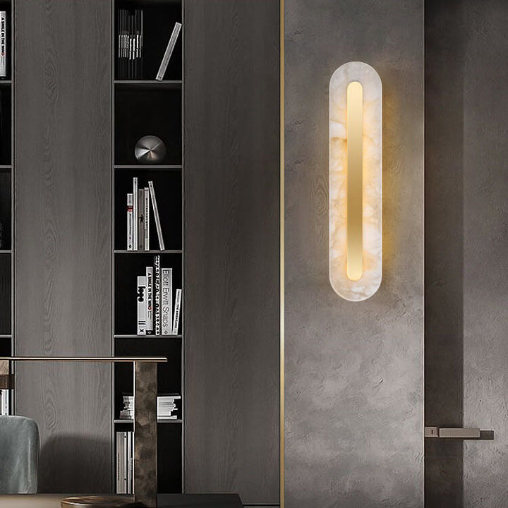 Luxury Square Marble LED Wall Sconce
