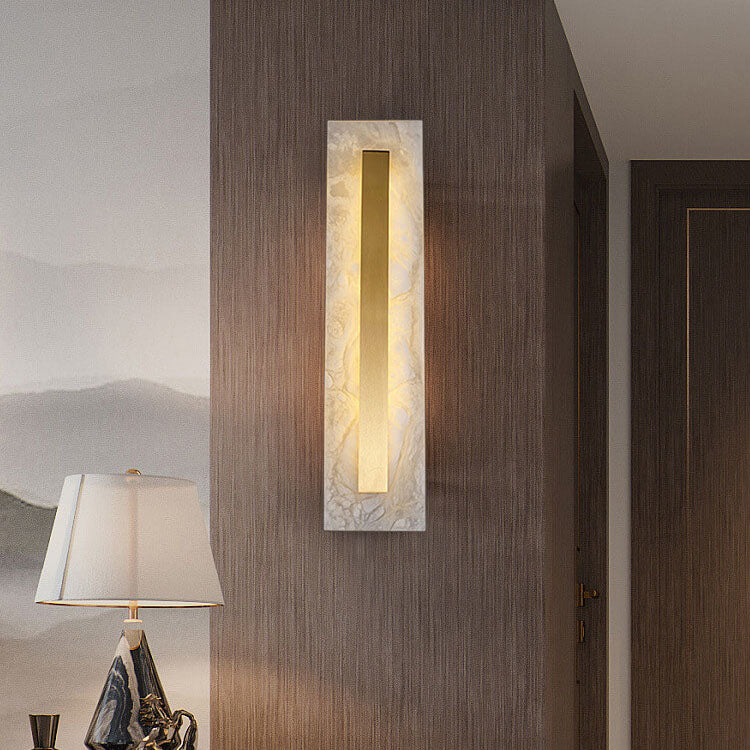 Luxury Square Marble LED Wall Sconce