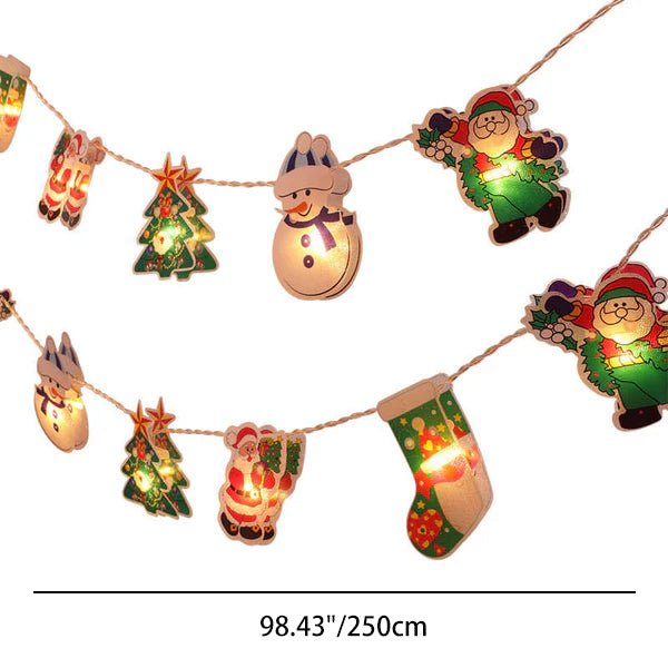 Hanging Christmas Tree LED Lights