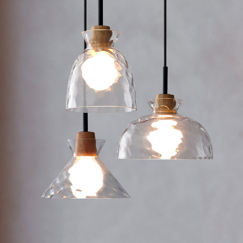 Minimalist Glass Pendant Light