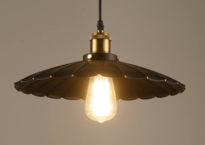 Vintage Industrial Iron Pendant Light