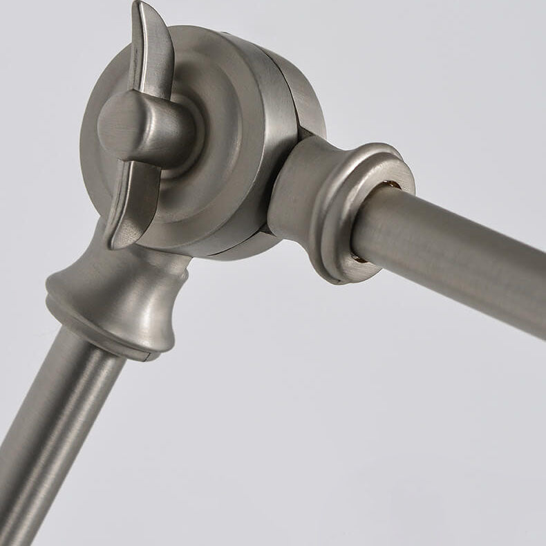 Industrial Iron Swing Arm Wall Sconce