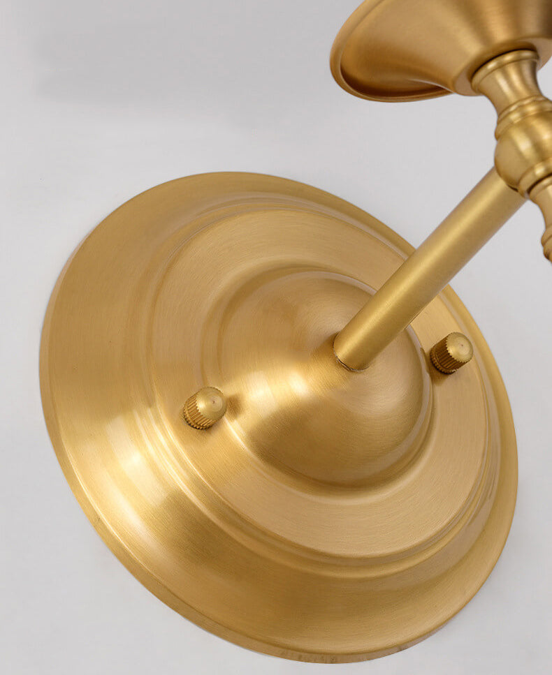 Modern Brass 2-Light Wall Sconce
