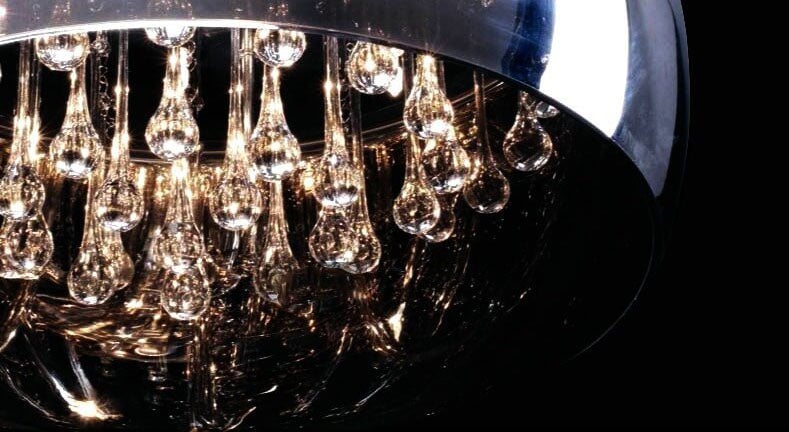Modern Crystal 6-Light Chandelier