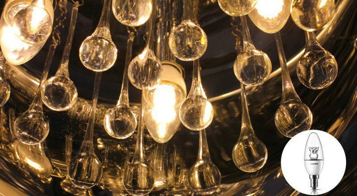Modern Crystal 6-Light Chandelier