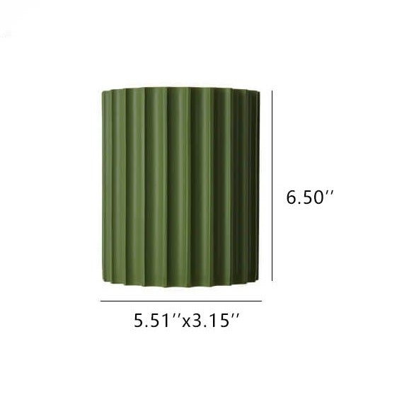Cylinder Resin Wall Sconce