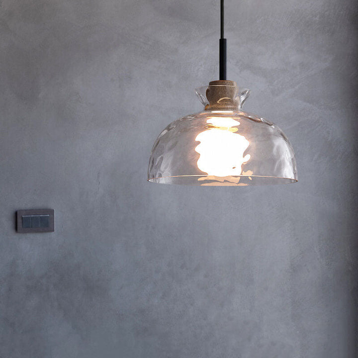 Minimalist Glass Pendant Light