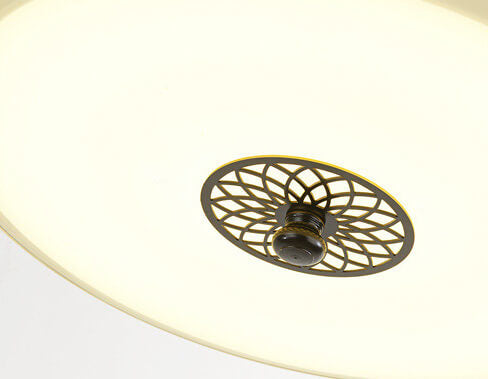 Vintage Iron LED Flush Mount Ceiling Light