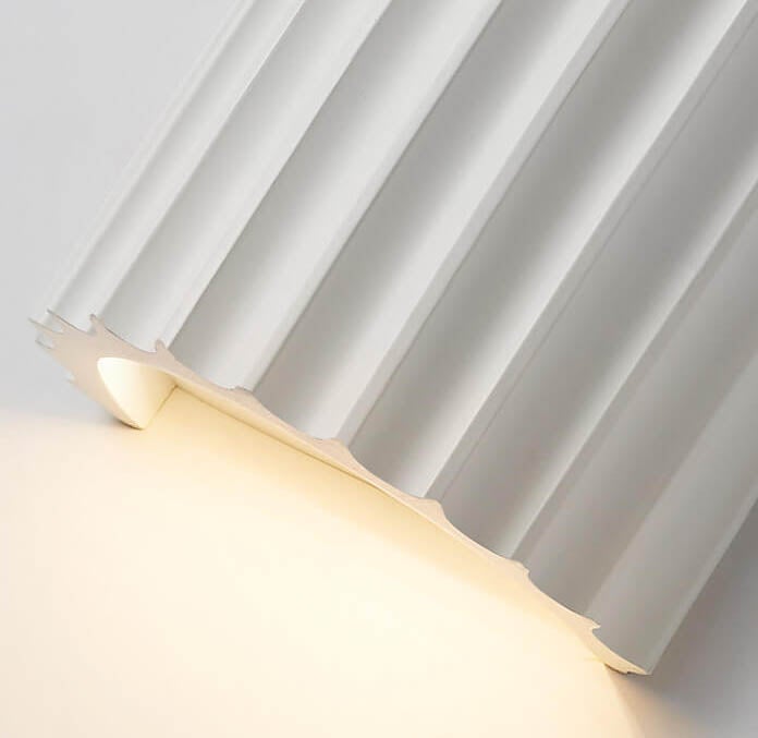 Cylinder Resin Wall Sconce
