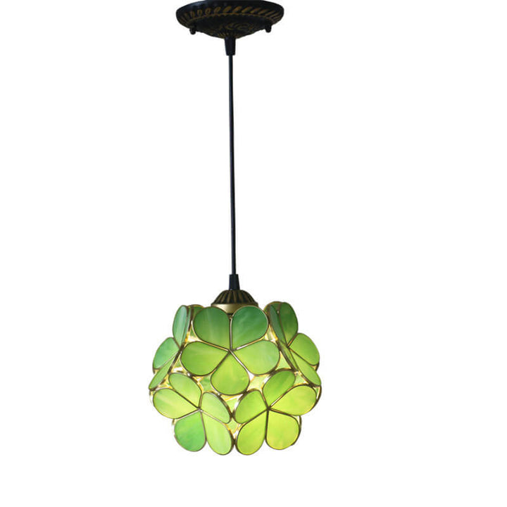 Vintage Glass Pendant Light