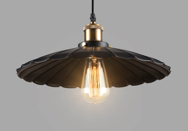 Vintage Industrial Iron Pendant Light