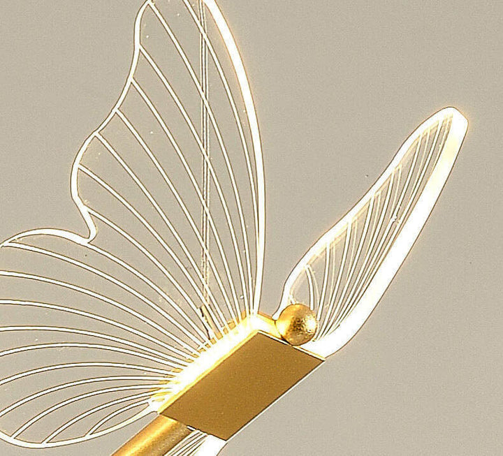 Minimalist Butterfly Acrylic LED Pendant Light