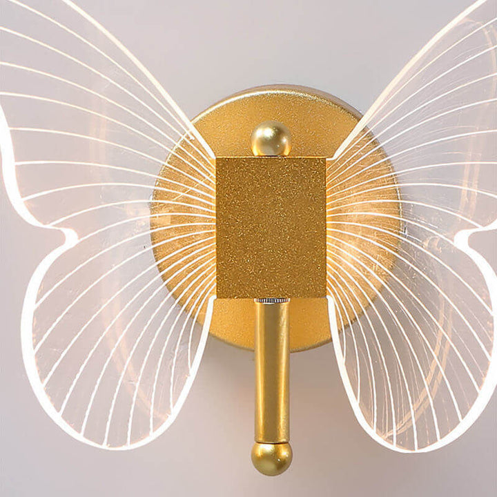 Nordic Butterfly Acrylic LED Wall Sconce