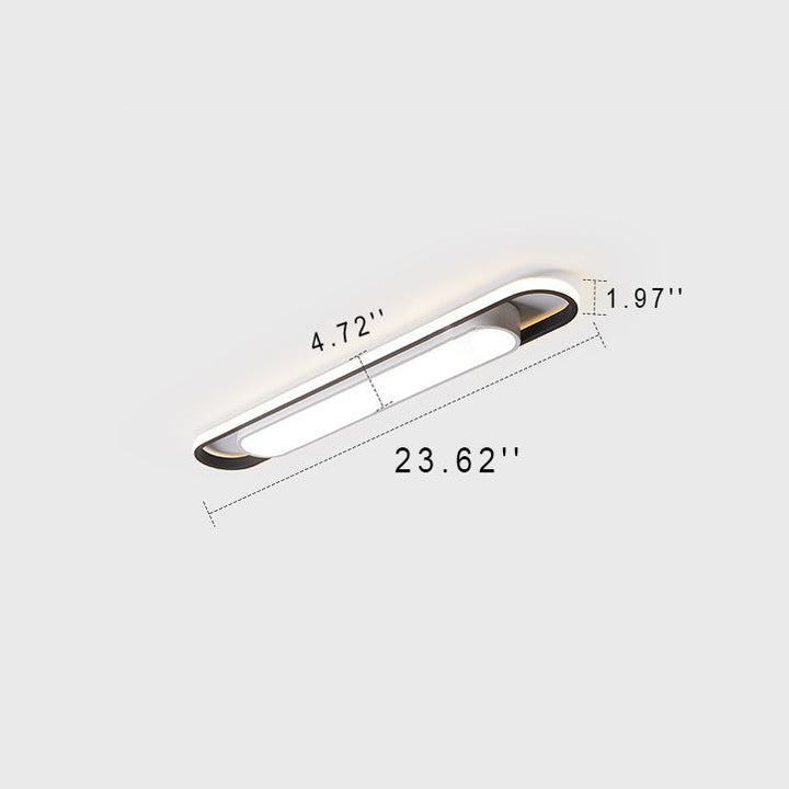 Minimalist Ring LED Flush Mount Ceiling Light
