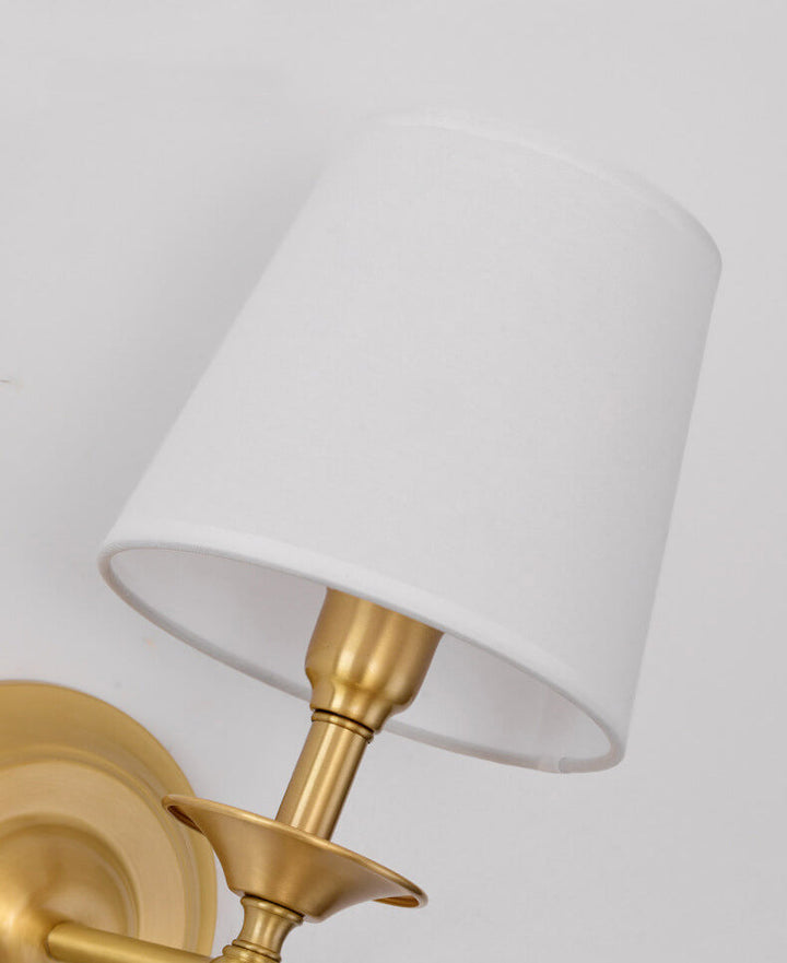 Modern Brass 2-Light Wall Sconce
