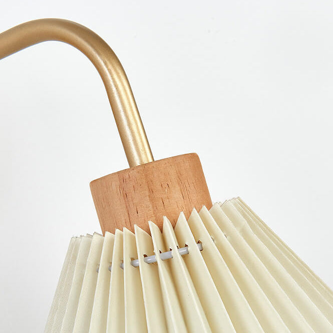 Pleated Minimalist Wall Sconce