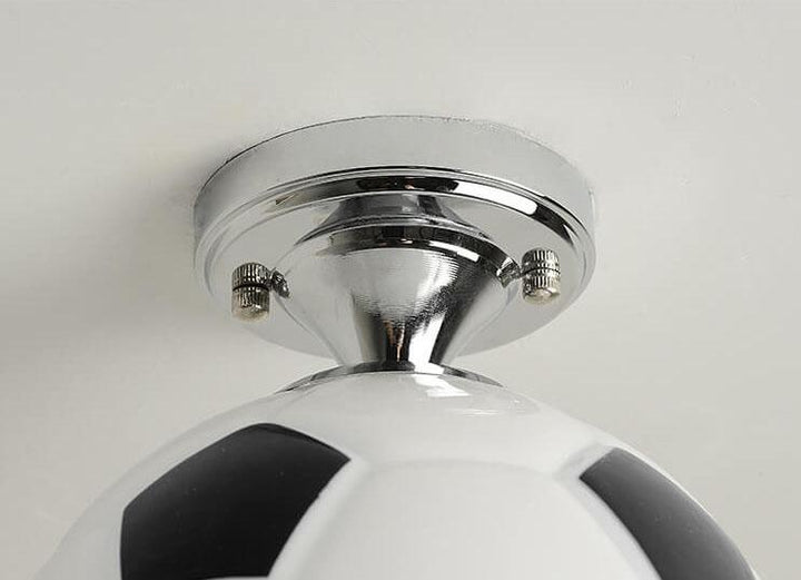 Creative Glass Semi-Flush Ceiling Light