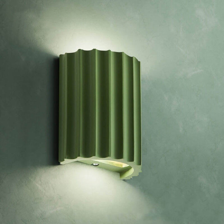 Cylinder Resin Wall Sconce