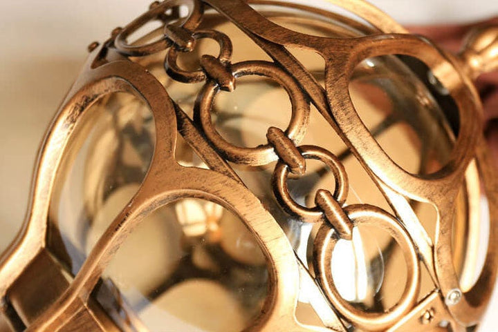 Industrial Globe Waterproof Pendant Light