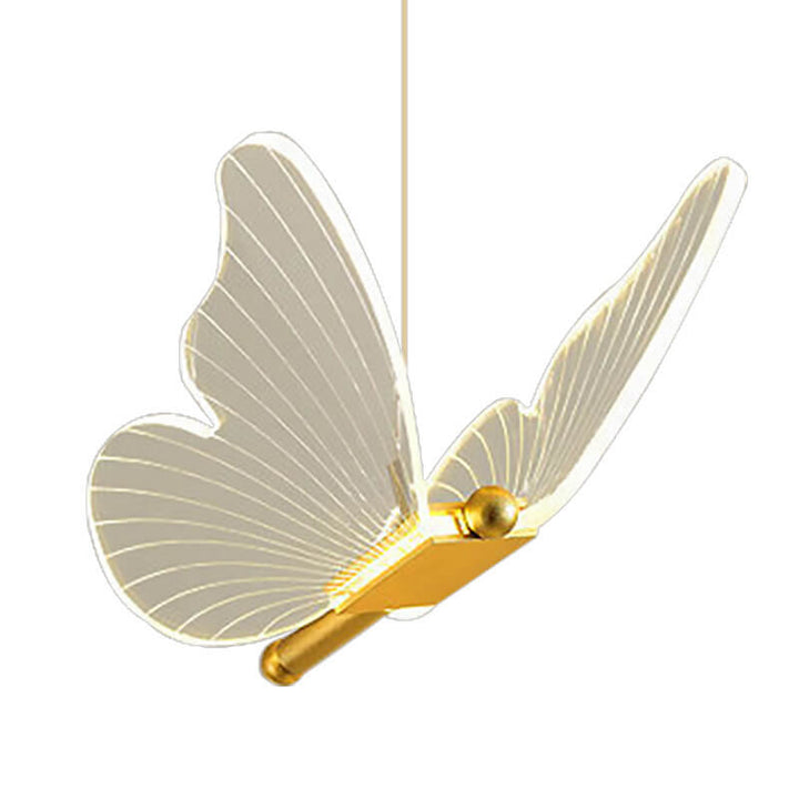 Minimalist Butterfly Acrylic LED Pendant Light