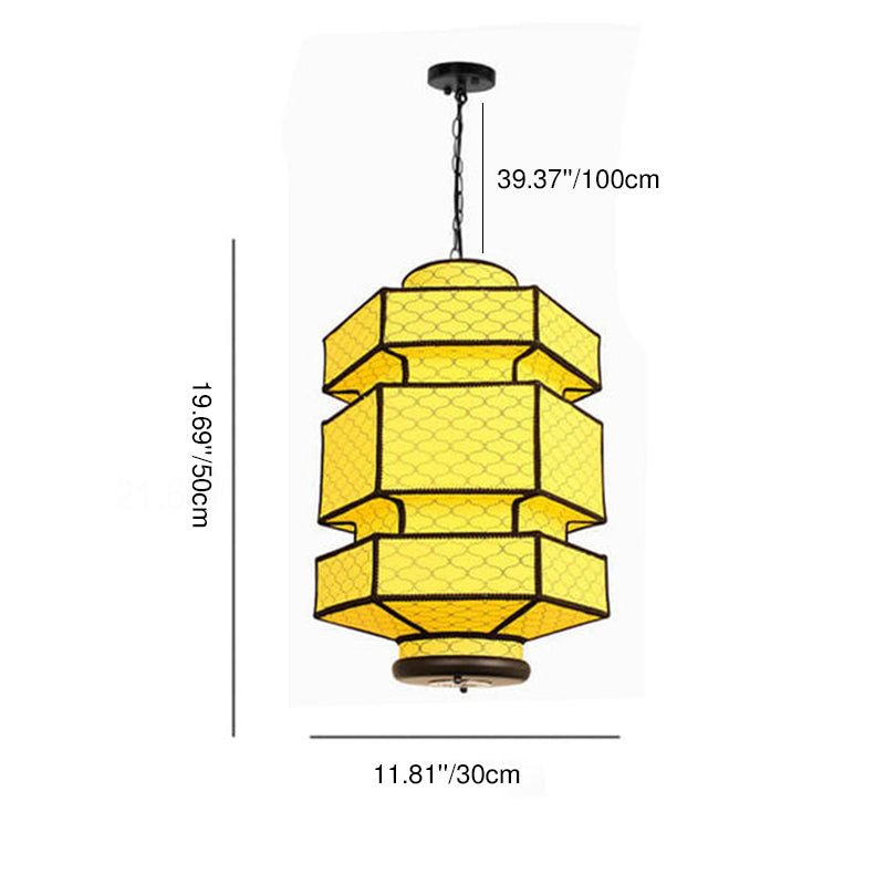 Retro Iron Pendant Light