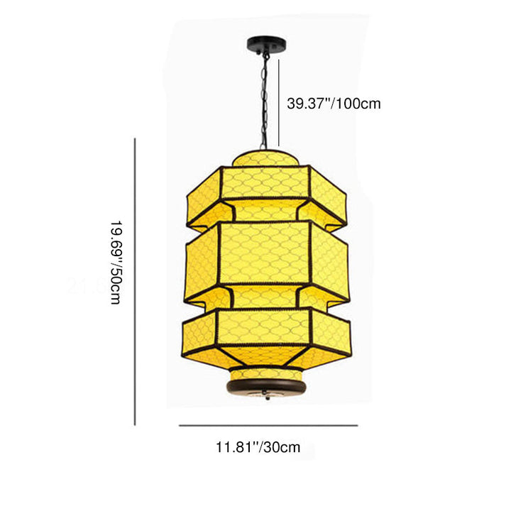 Retro Iron Pendant Light