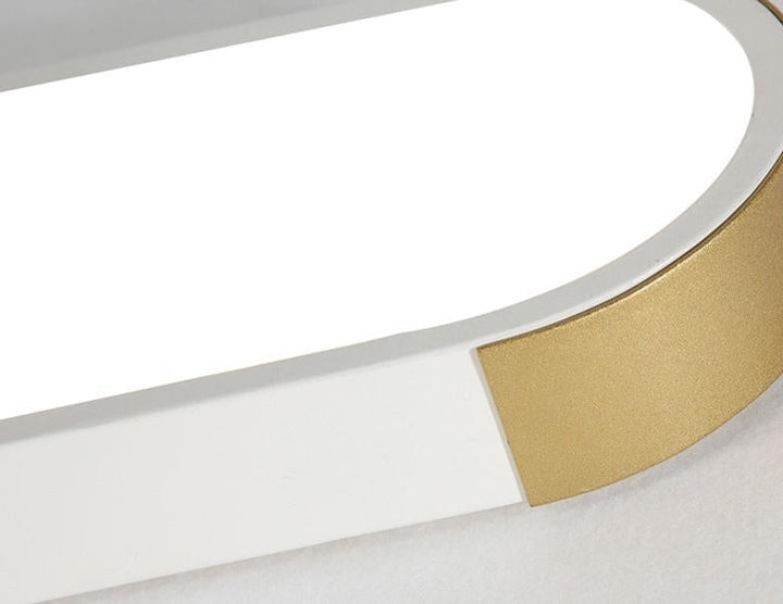 Minimalist Rectangular LED Flush Mount Ceiling Light