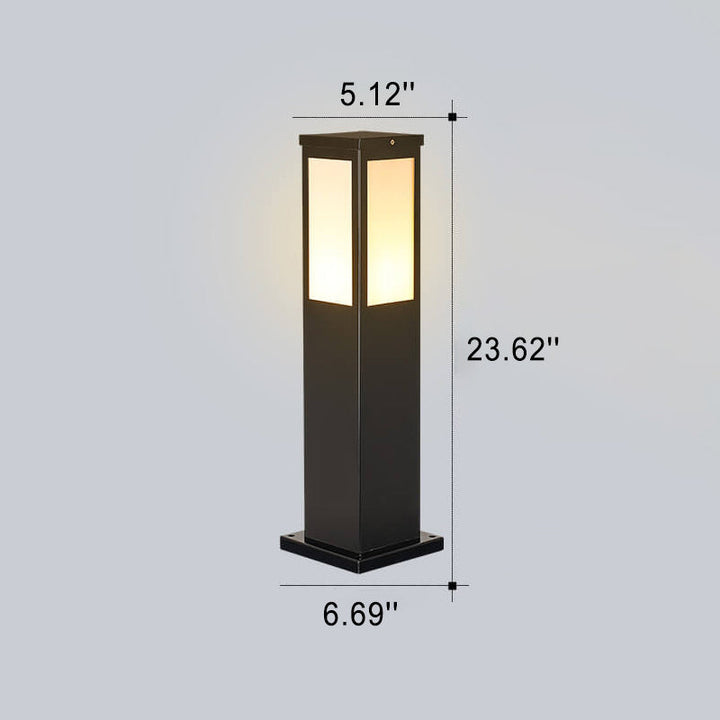 Modern Square Waterproof Garden Light