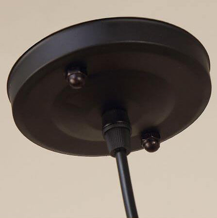 Retro Dome Rattan Pendant Light