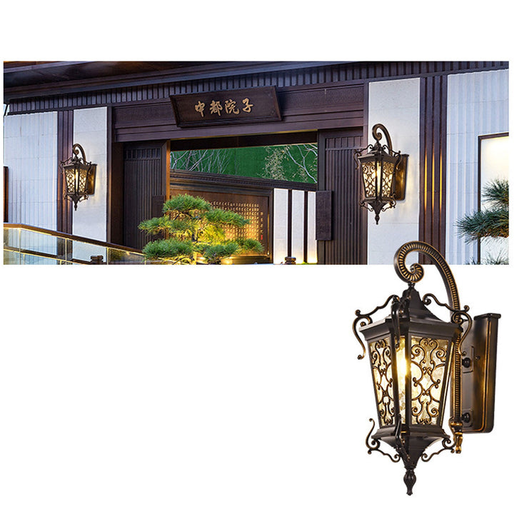 European Waterproof Wall Sconce