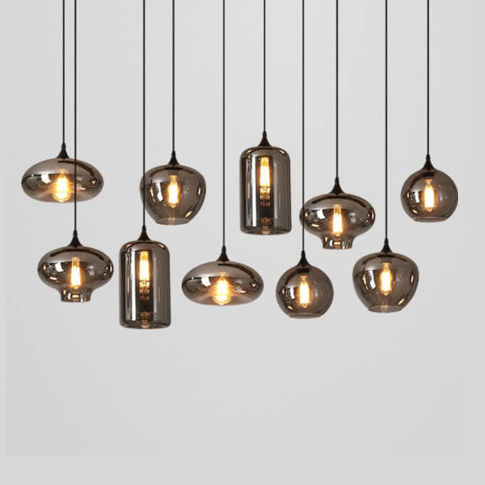Modern Glass LED Pendant Light