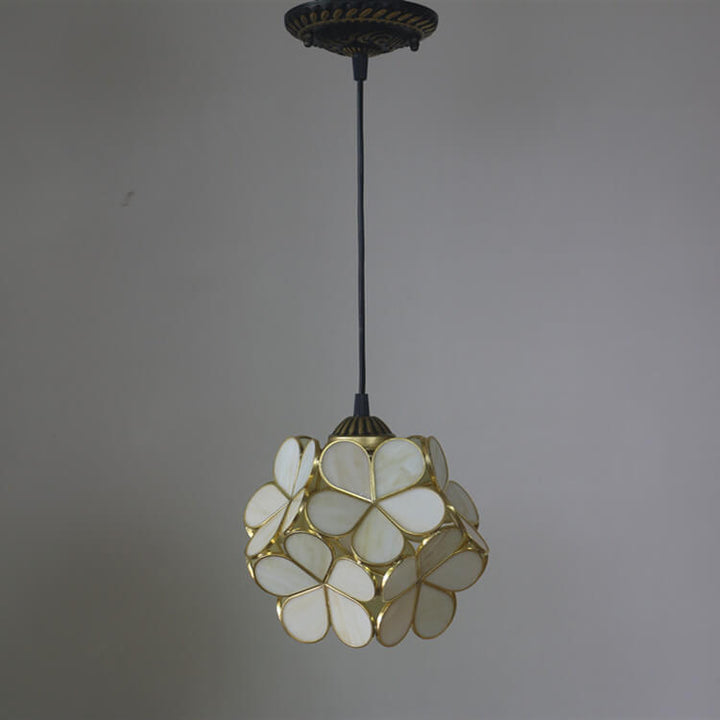 Vintage Glass Pendant Light