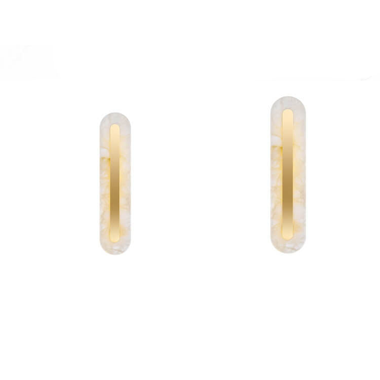 Luxury Square Marble LED Wall Sconce