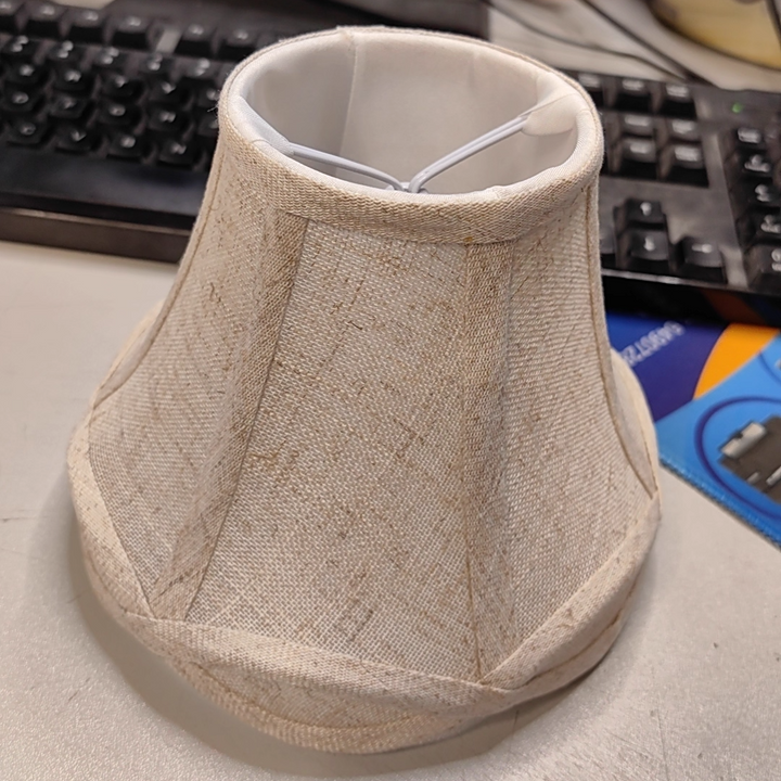 Vintage Fabric 2-Light Wall Sconce