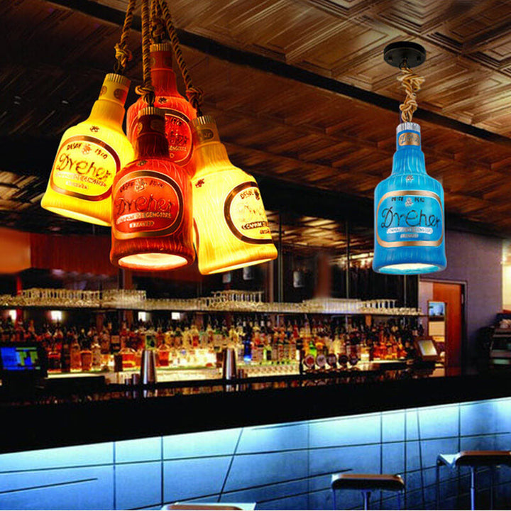 Contemporary Resin Pendant Light