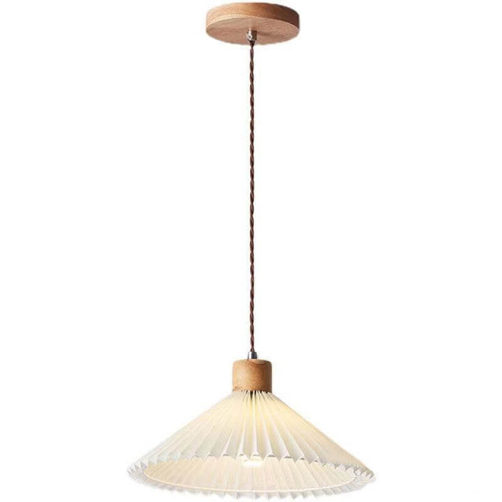 Pleated Minimalist Pendant Light