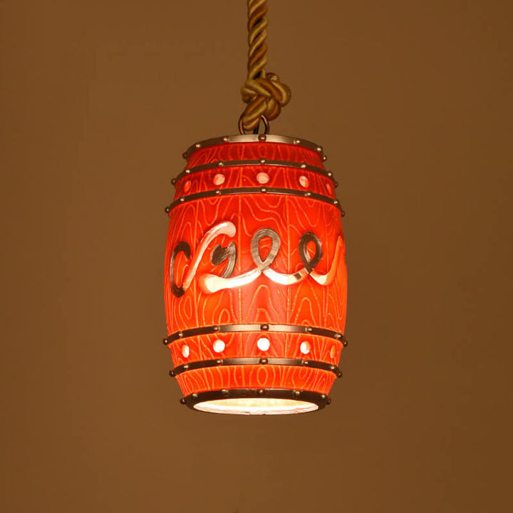 Vintage Resin Pendant Light