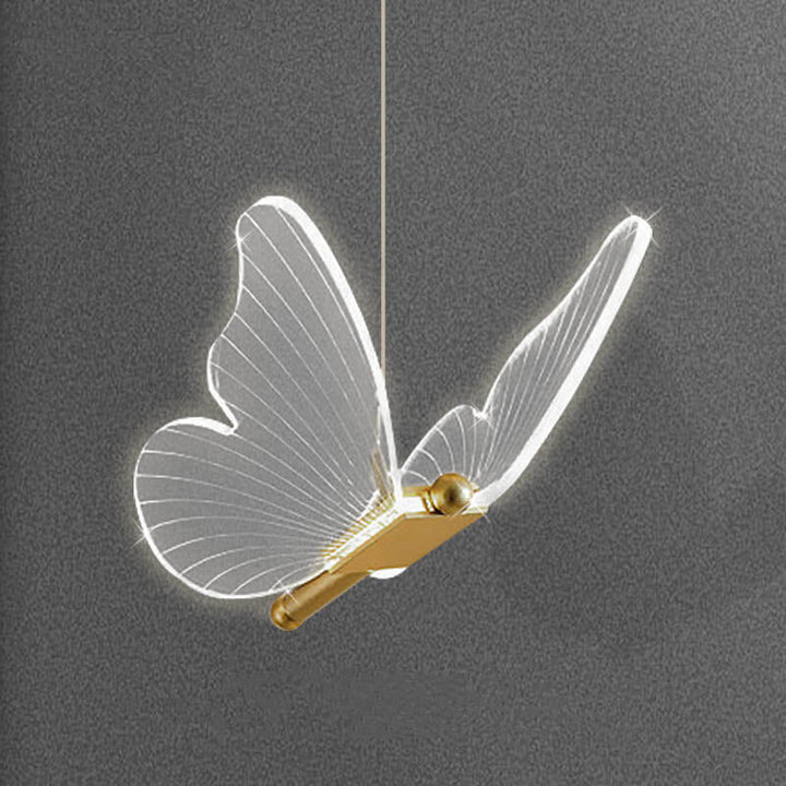 Minimalist Butterfly Acrylic LED Pendant Light