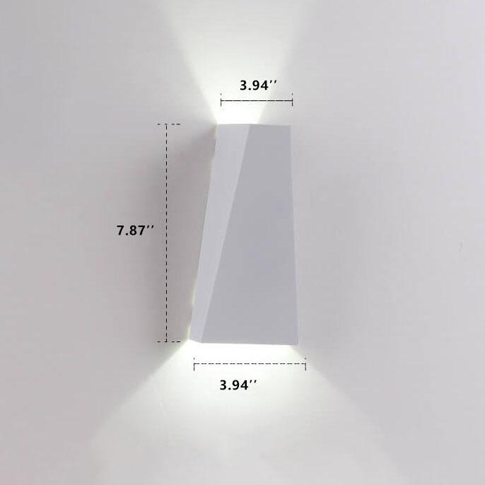 Modern 2-Light LED Wall Sconce