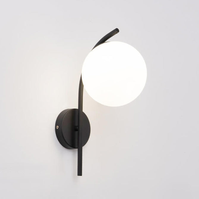 Nordic Globe Glass Wall Sconce
